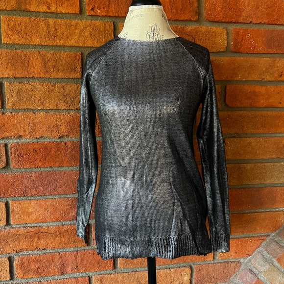 Mohito Metallic crew neck sweater new without tag - Picture 1 of 5
